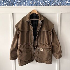 Vintage Carhartt Duck Duster Utility Jacket CW082